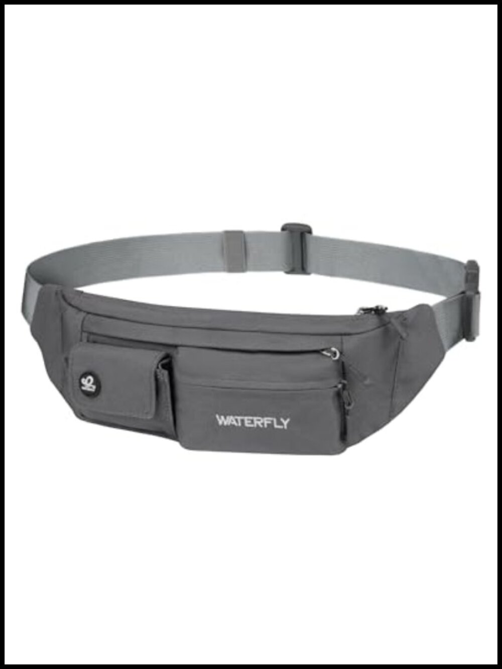 Water Resistant Polyester Fanny Pack Crossbody Waist Bag Hiking Travel